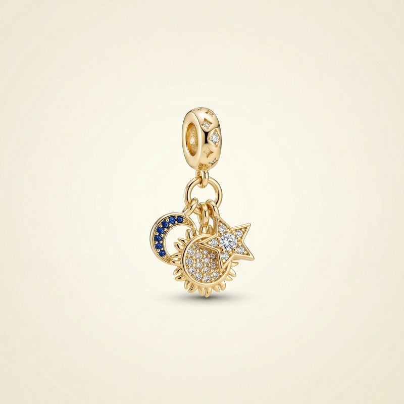Charm Sol Luna y Estrellas