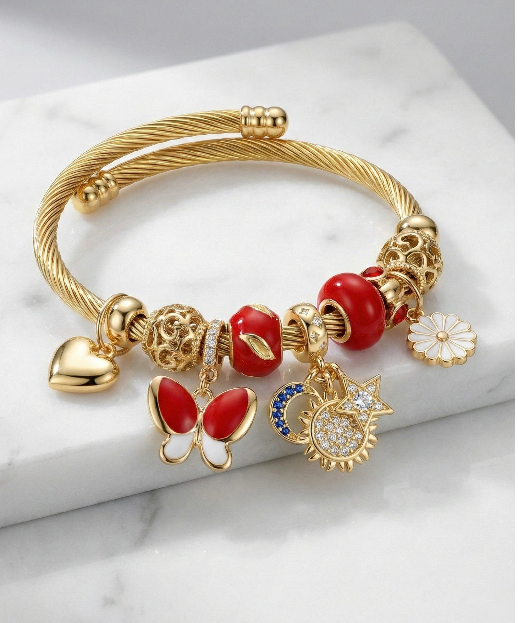 Charm Sol Luna y Estrellas