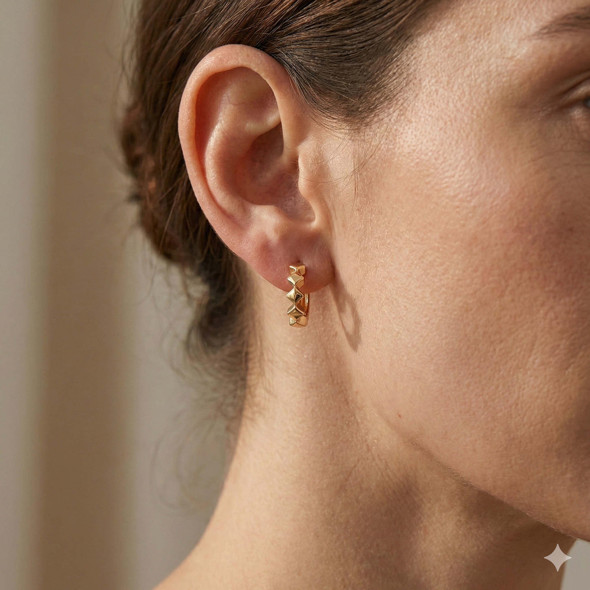 Aretes Geometría Diamante