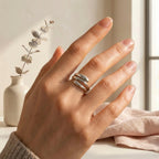 Anillo Geométrico Ajustable