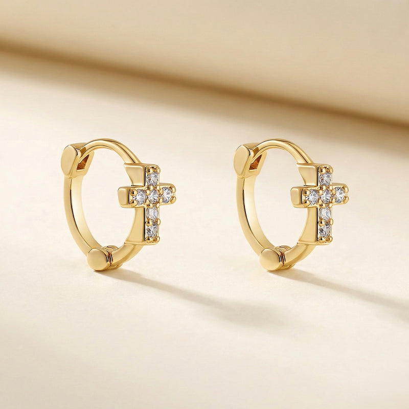 Aretes Cruz