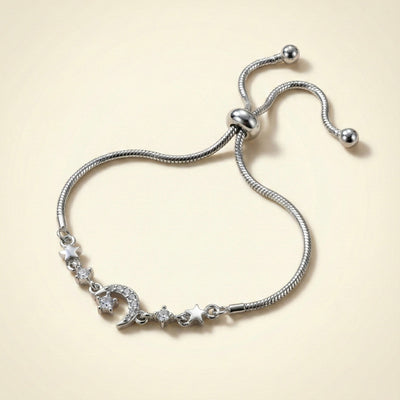 Pulsera de Luna y Estrellas
