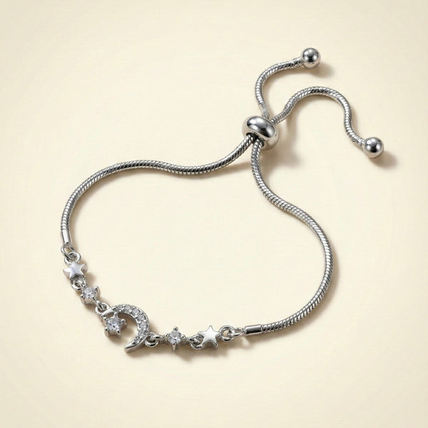 Pulsera de Luna y Estrellas