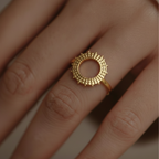 Anillo Sol Radiante
