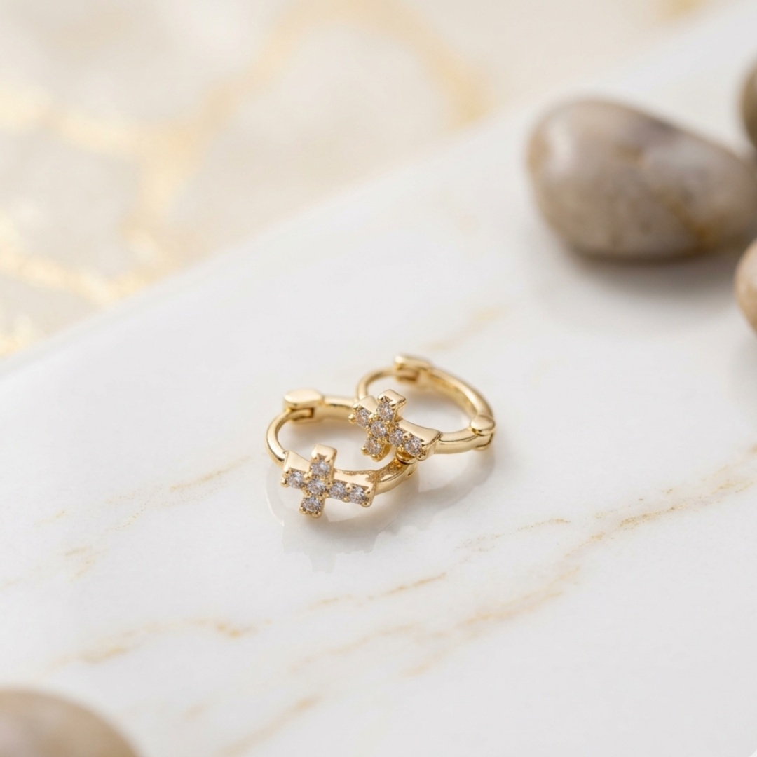 Aretes Cruz