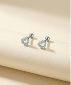 Aretes de Cartílago Corazón