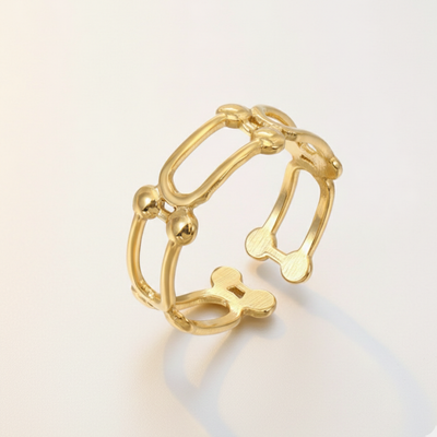 Anillo Eslabones Gold