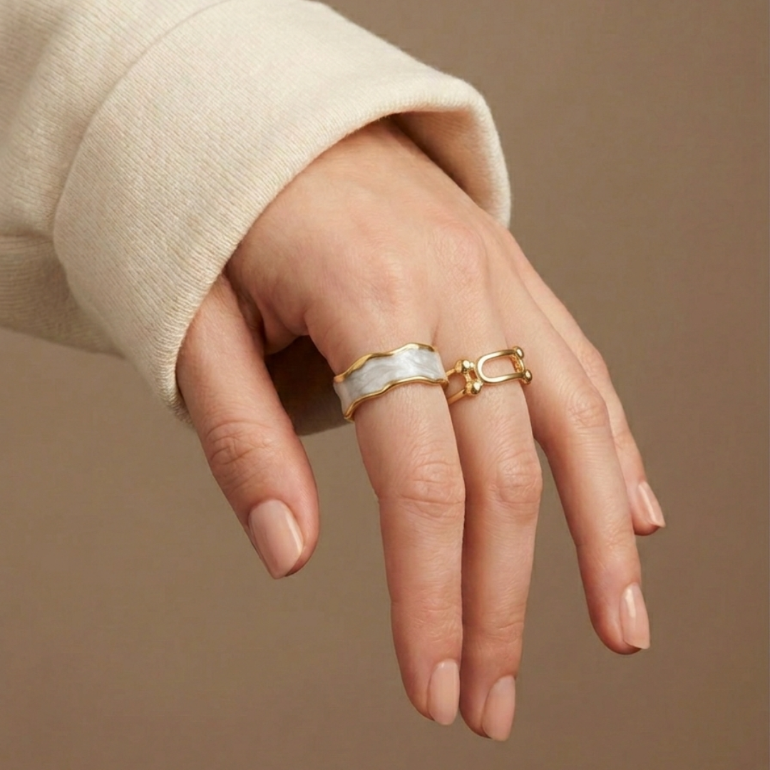 Anillos Eslabones Gold