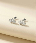 Aretes de Cartílago Diamantes