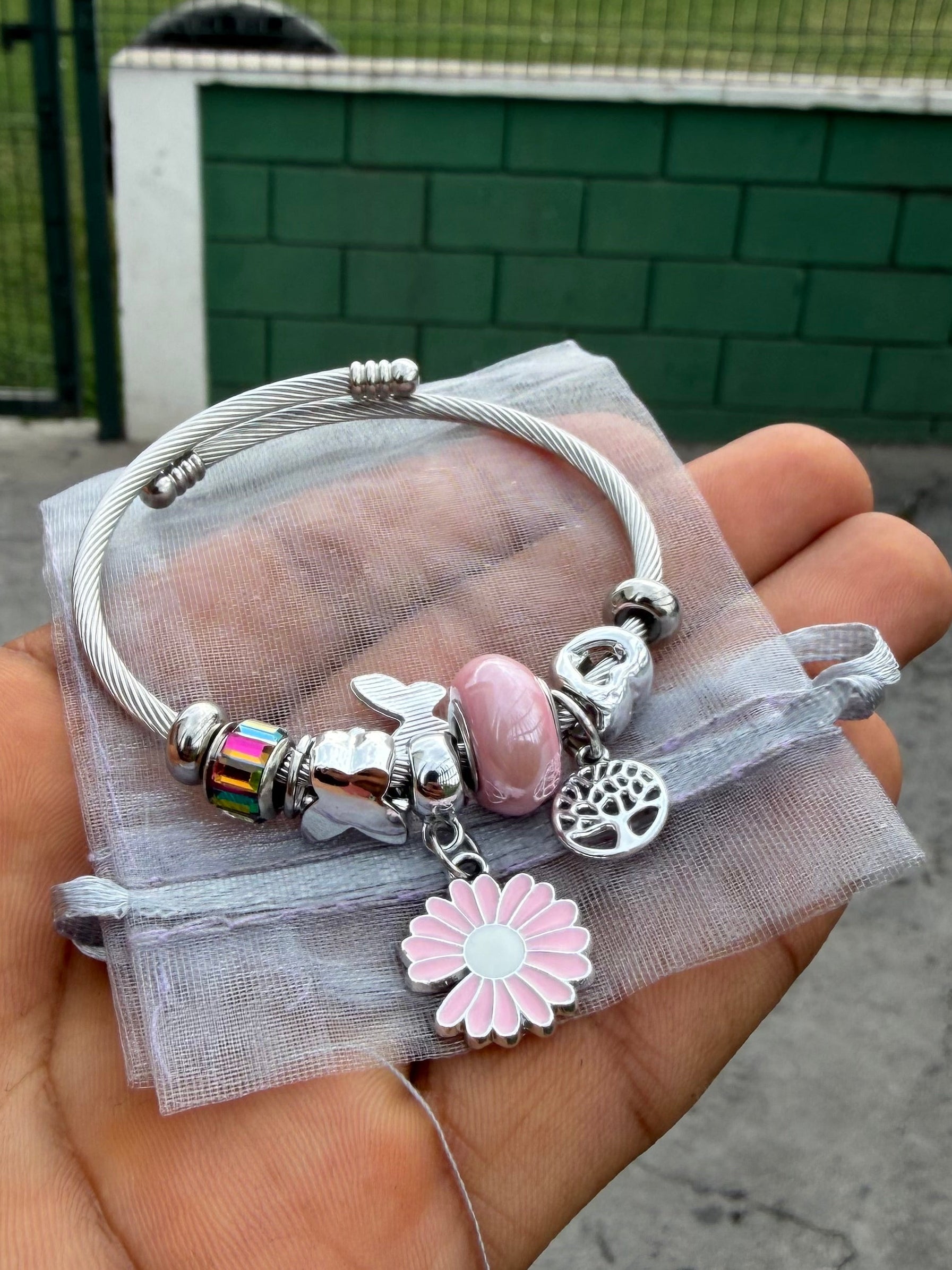 Brazalete Árbol de la Vida Mariposa