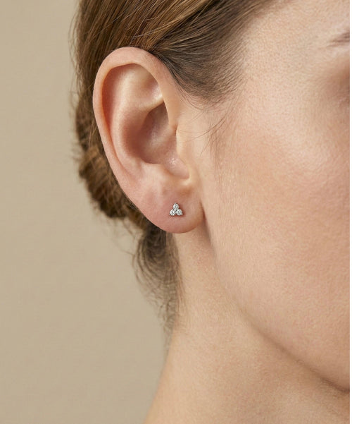 Aretes de Cartílago 3 piedras