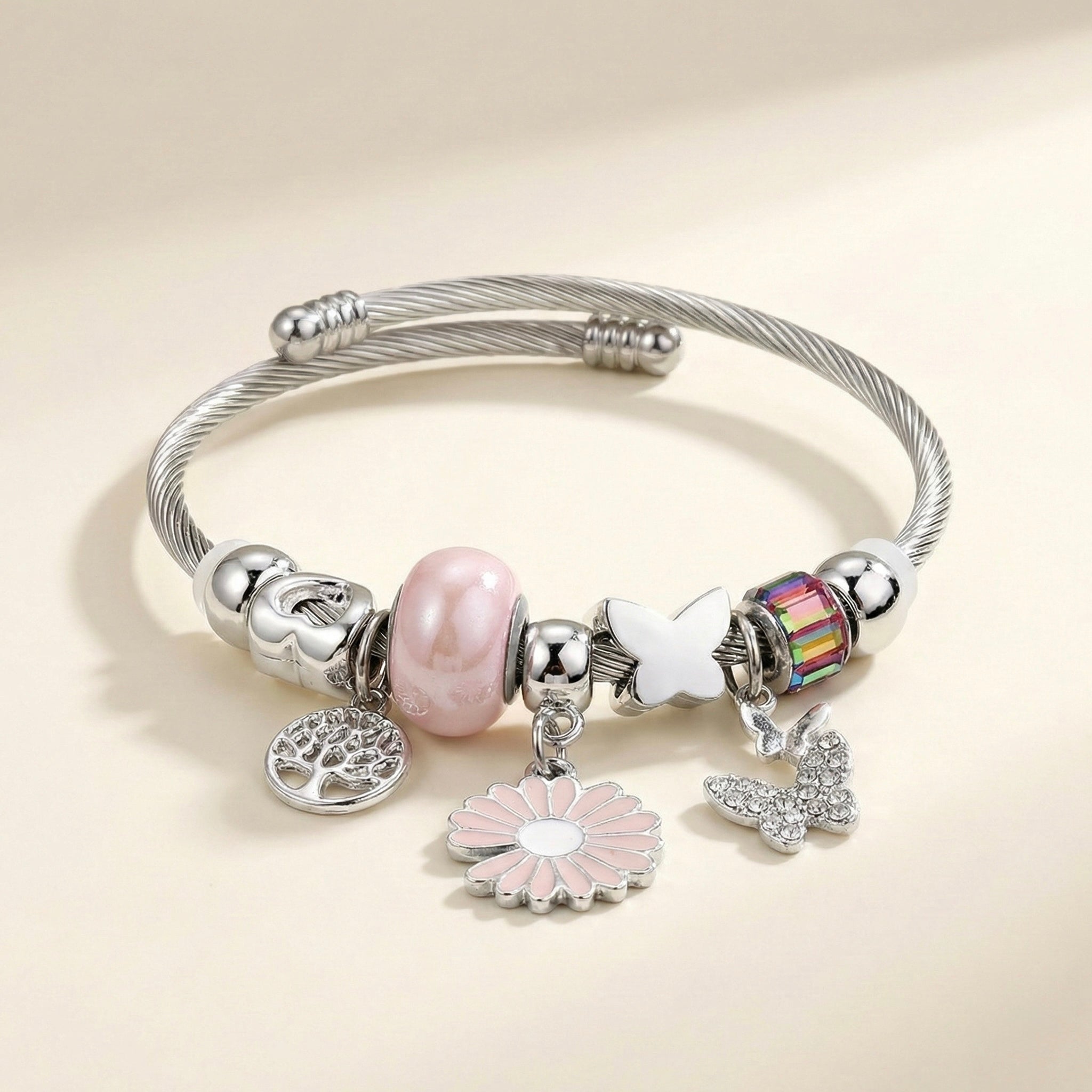 Brazalete Árbol de la Vida Mariposa