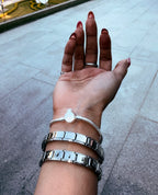 Brazalete de Serpiente Geométrico