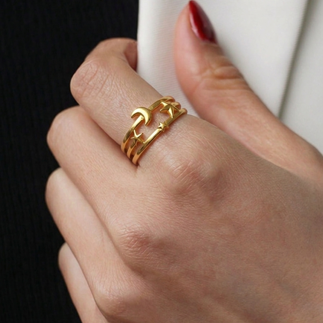 Anillo Cosmos Ajustable
