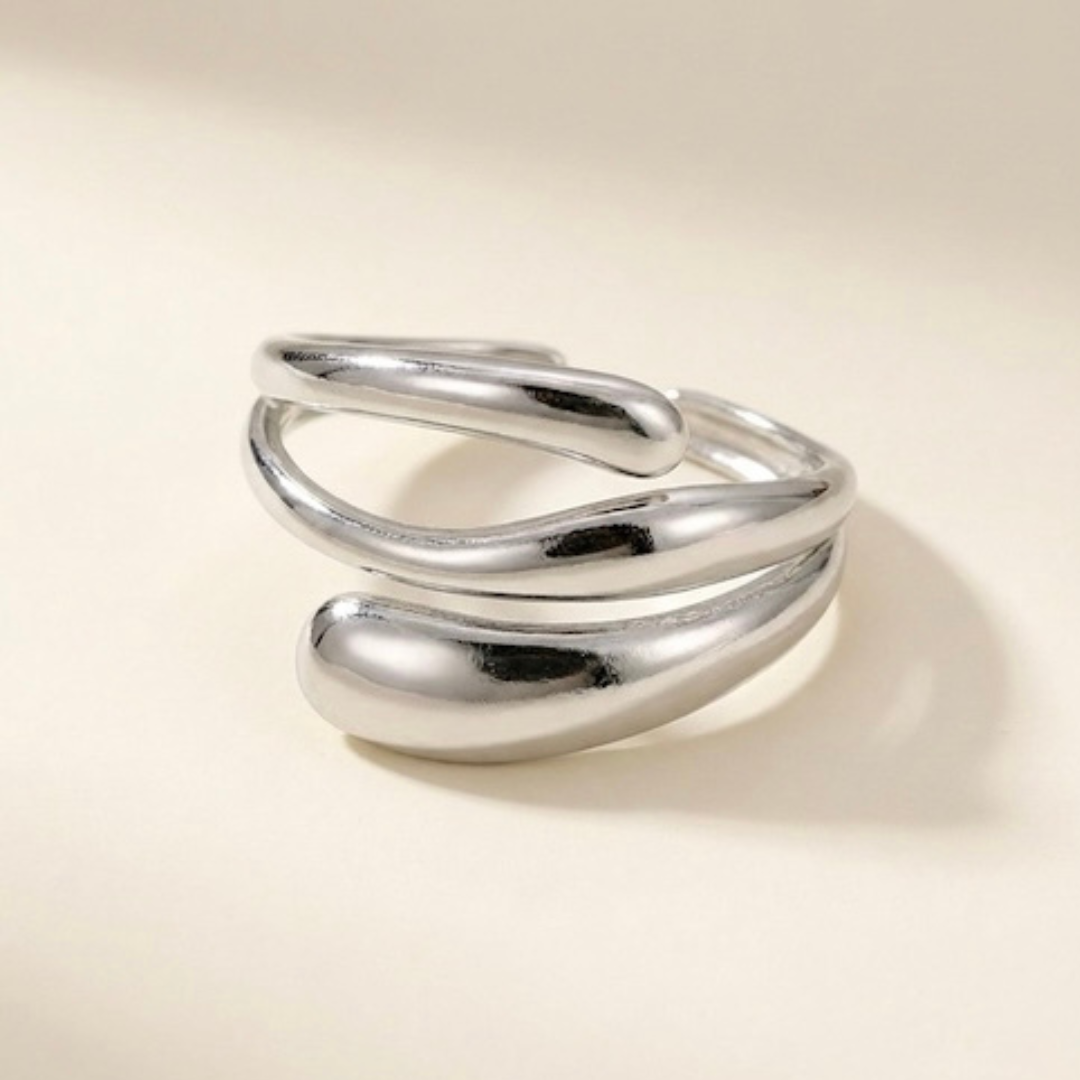 Anillo Geométrico Ajustable